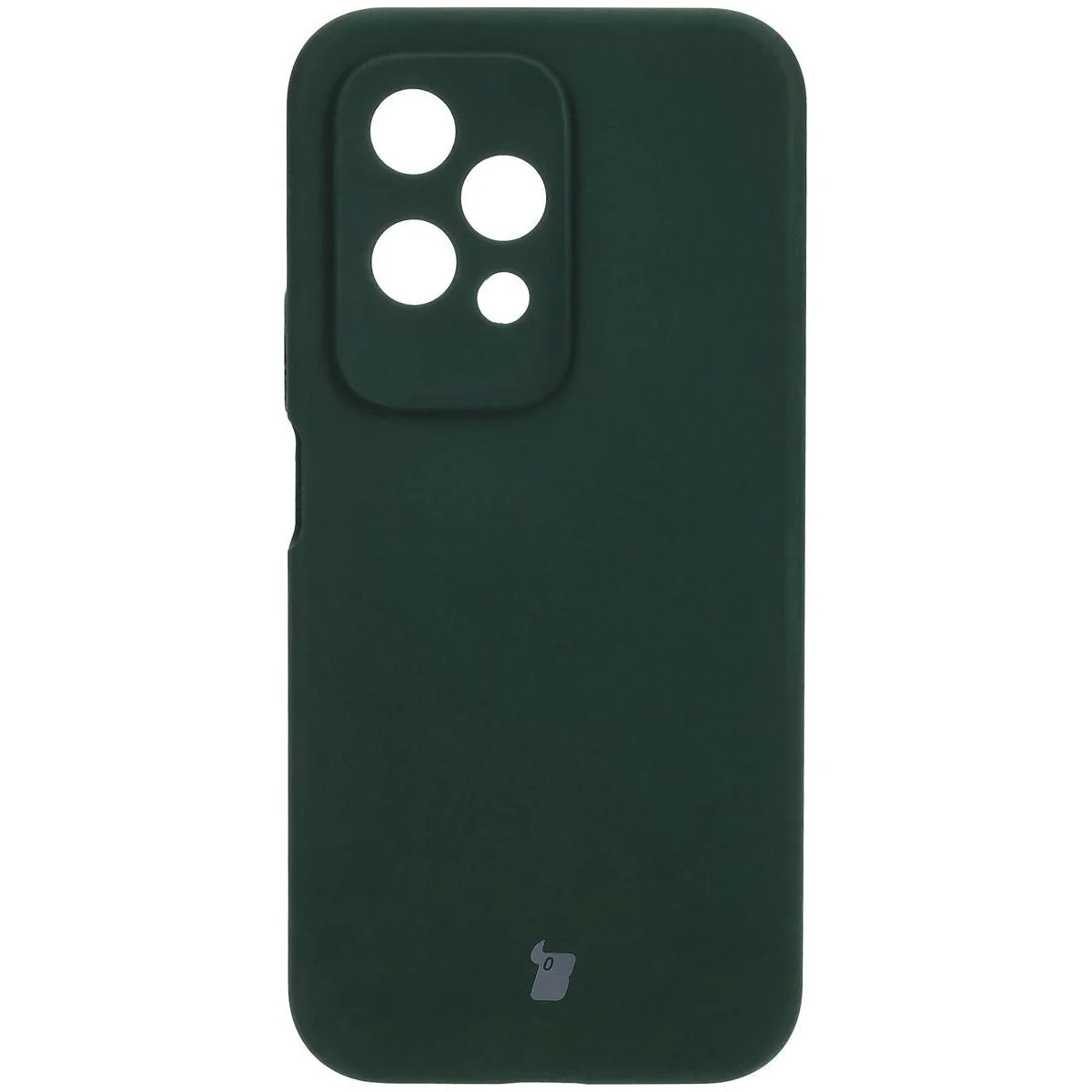 Silikon Handyhülle für Honor 200 Lite, Bizon Soft Case, Dunkelgrün - Image 2
