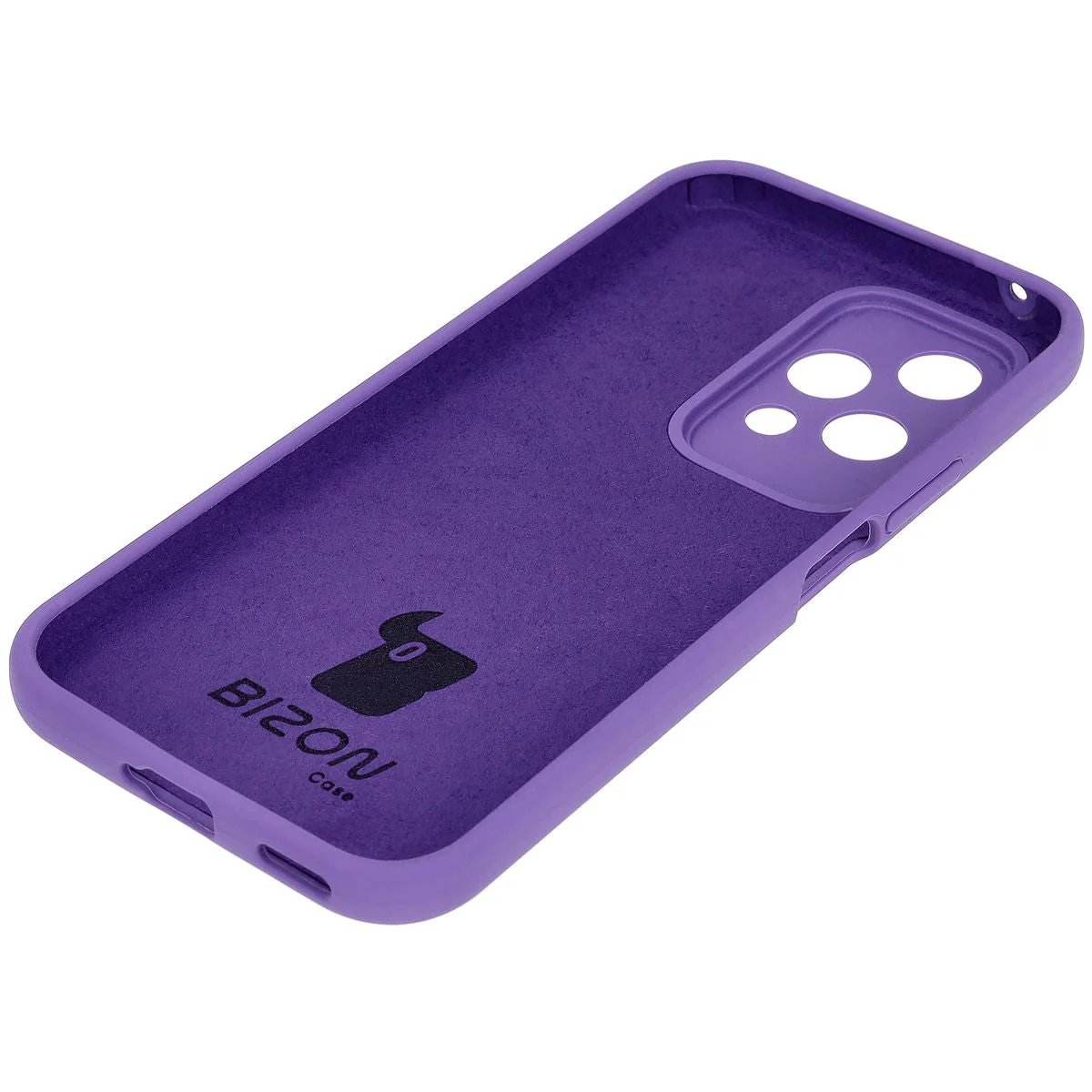 Silikon Handyhülle für Honor 200 Lite, Bizon Soft Case, Violett - Image 4