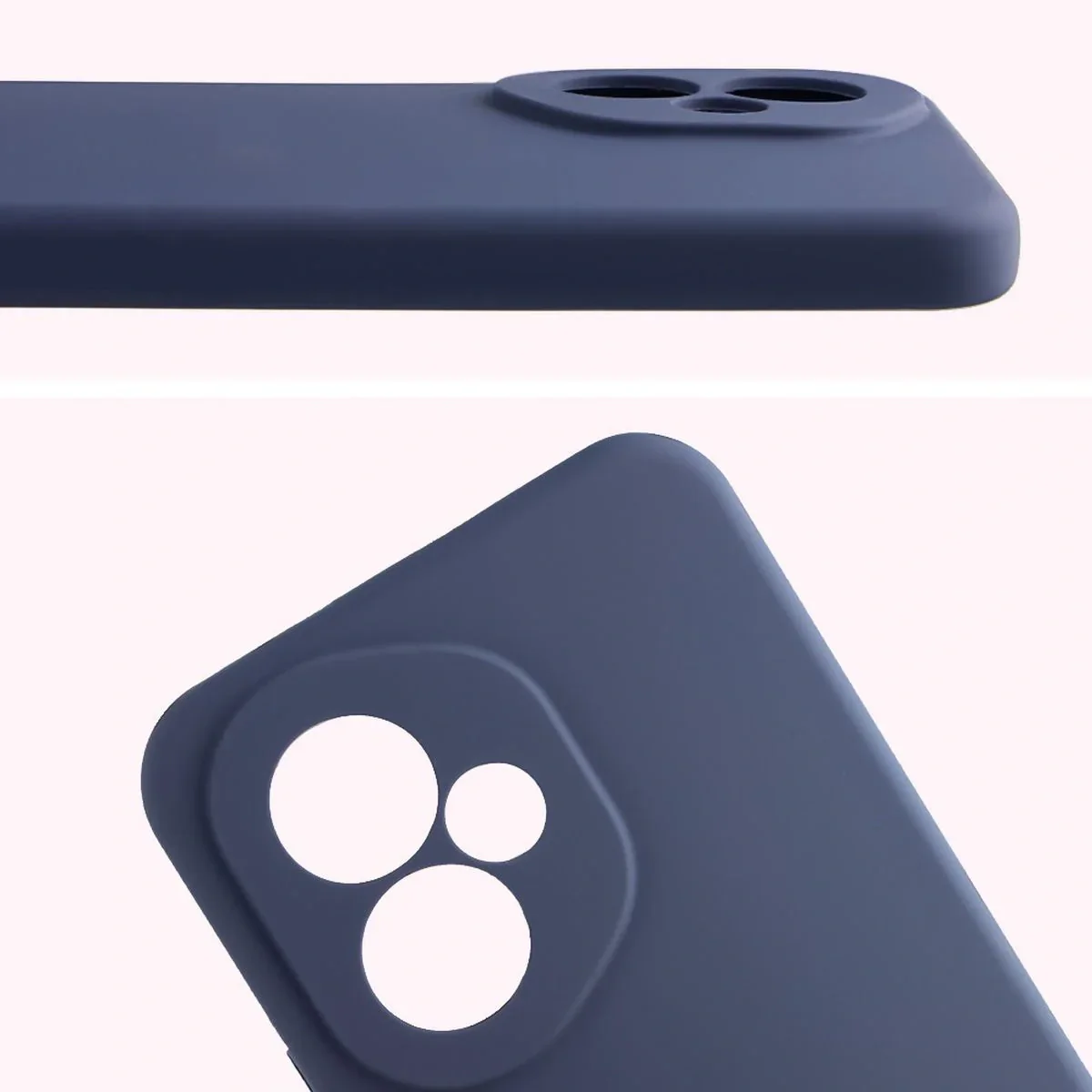 Silikon Handyhülle für Honor 400, Bizon Soft Case, Dunkelblau - Image 5