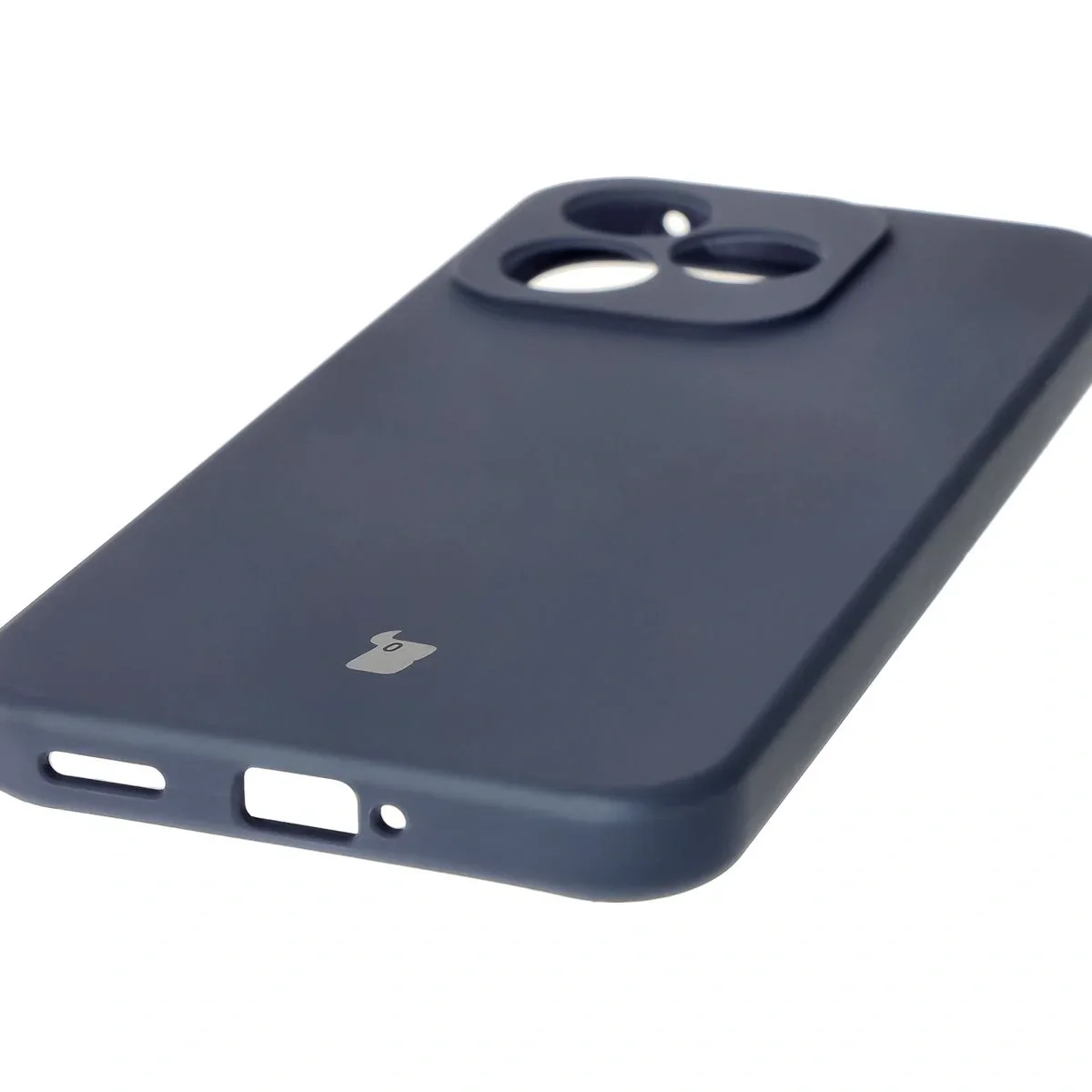 Silikon Handyhülle für Honor 400 Lite, Bizon Soft Case, Dunkelblau - Image 3