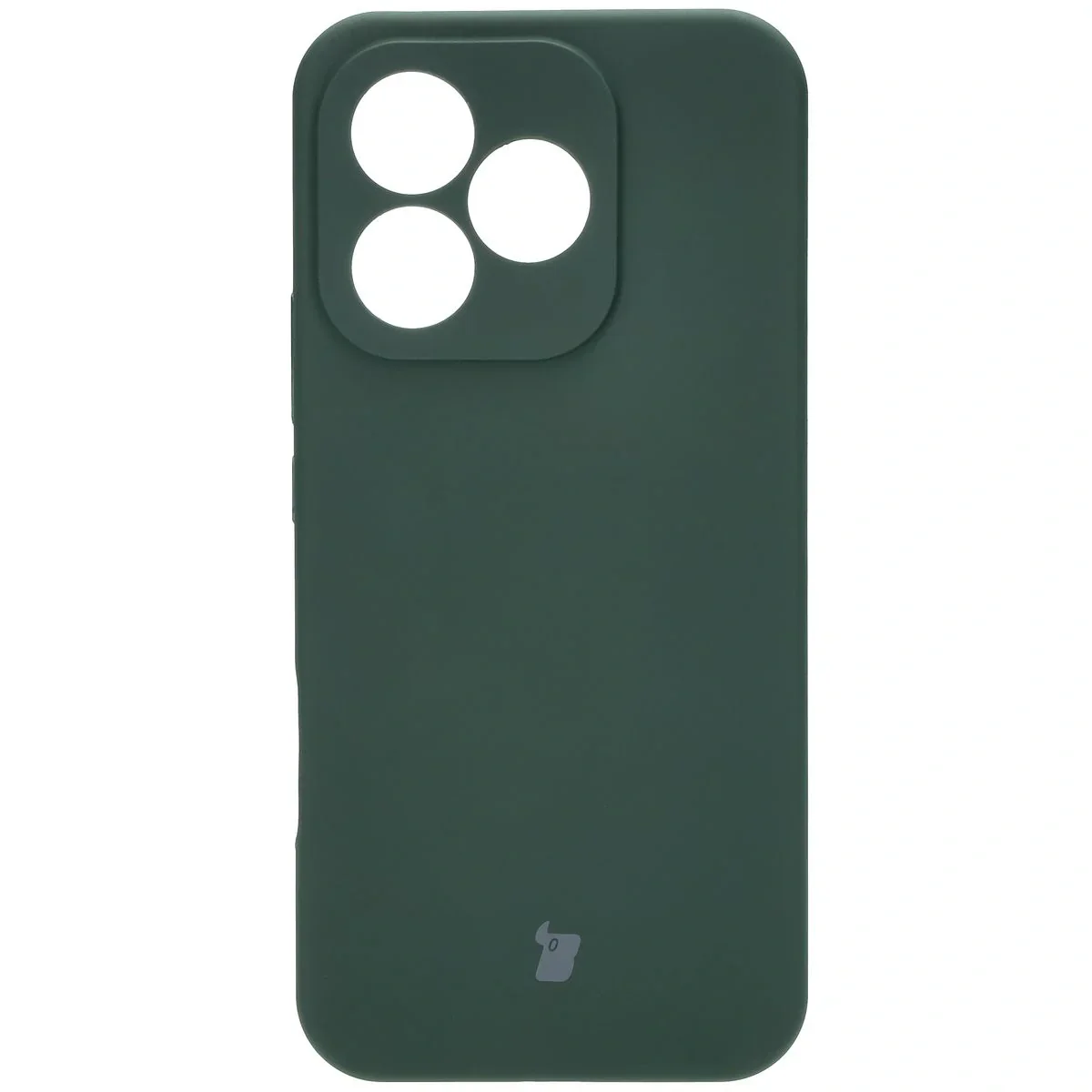 Silikon Handyhülle für Honor 400 Lite, Bizon Soft Case, Dunkelgrün - Image 2
