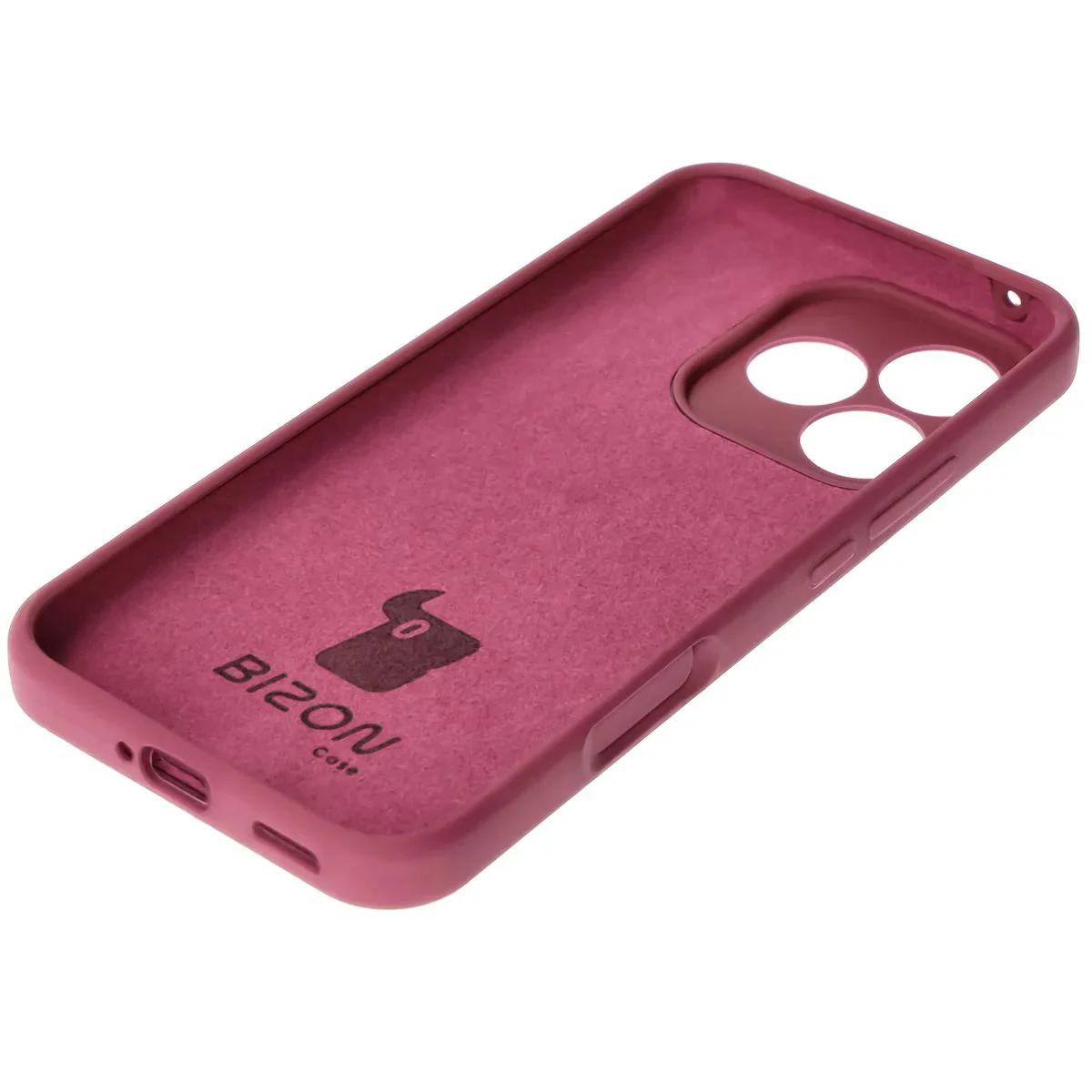 Silikon Handyhülle für Honor 400 Lite, Bizon Soft Case, Pflaumenfarbe - Image 4