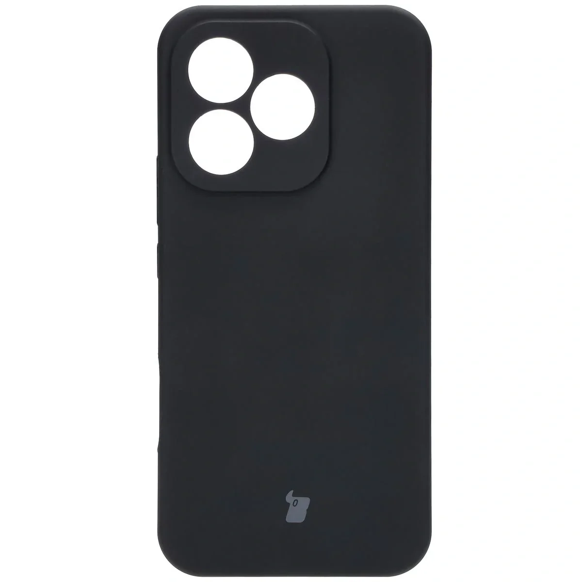 Silikon Handyhülle für Honor 400 Lite, Bizon Soft Case, Schwarz - Image 2