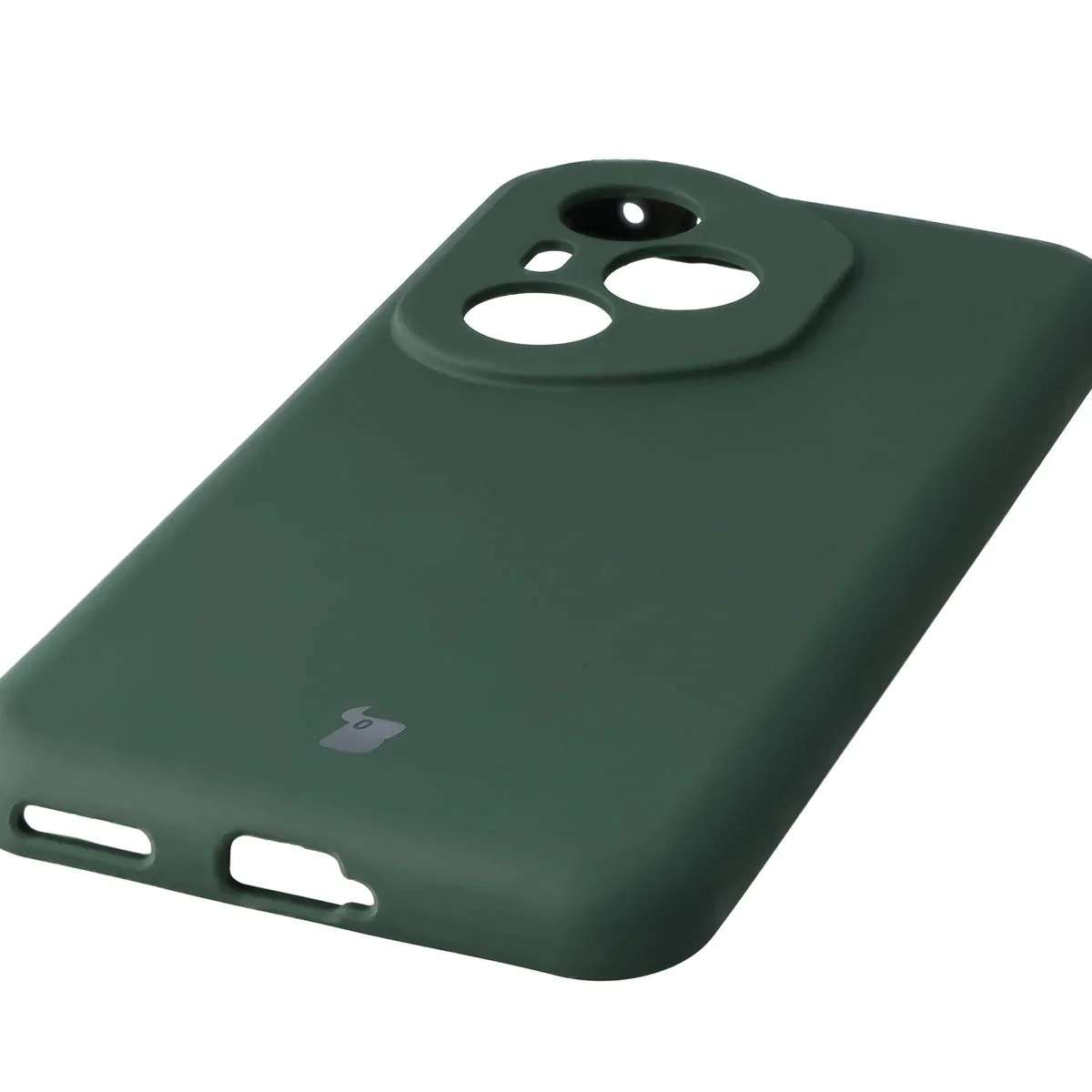 Silikon Handyhülle für Honor 400 Pro, Bizon Soft Case, Dunkelgrün - Image 3