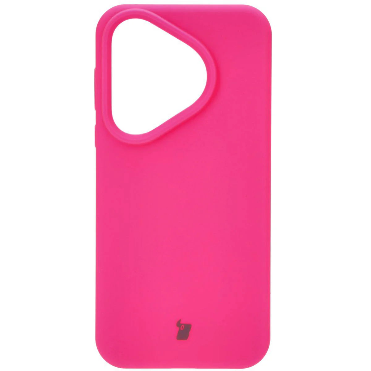 Silikon Handyhülle für Huawei Pura 70, Bizon Soft Case, Neon-Pink - Image 2