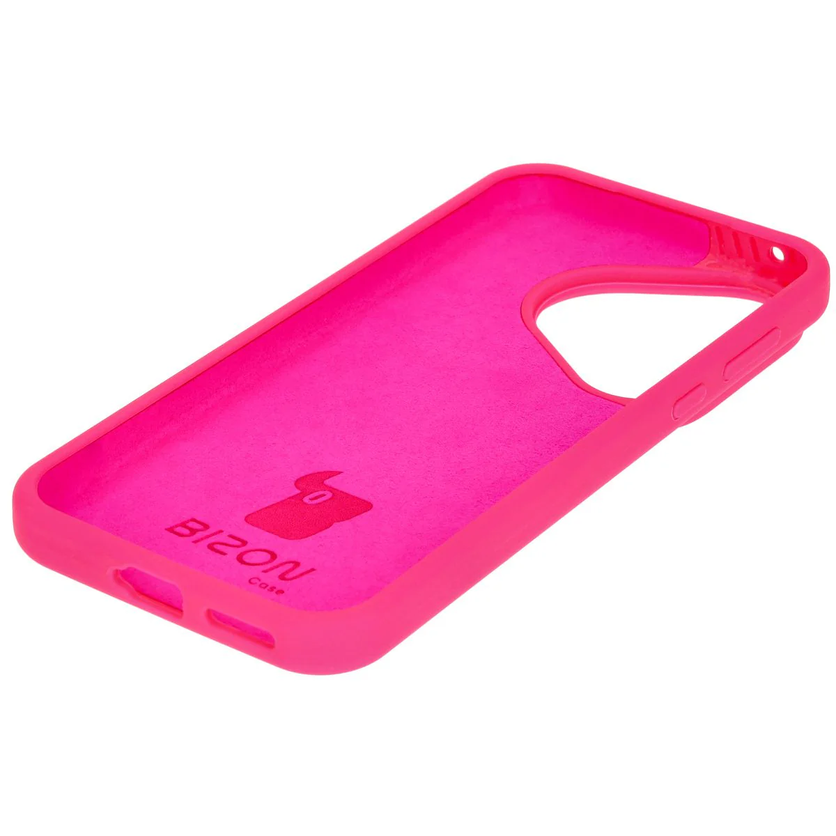 Silikon Handyhülle für Huawei Pura 70, Bizon Soft Case, Neon-Pink - Image 8