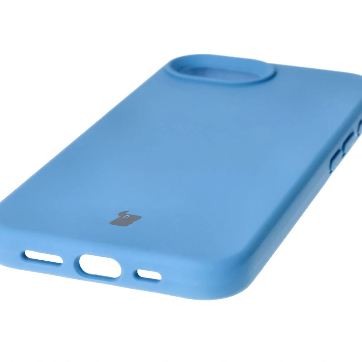 Silikon Handyhülle für iPhone 17e / 16e, Bizon Soft Case, Blau - Image 3
