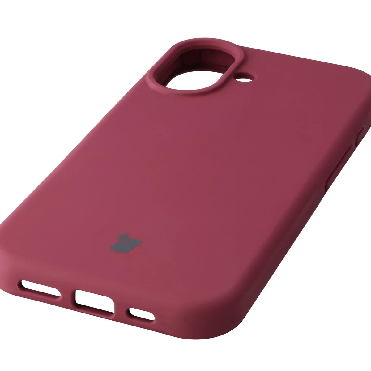 Silikon Handyhülle für iPhone 17, Bizon Soft Case, Pflaumenfarbe - Image 3