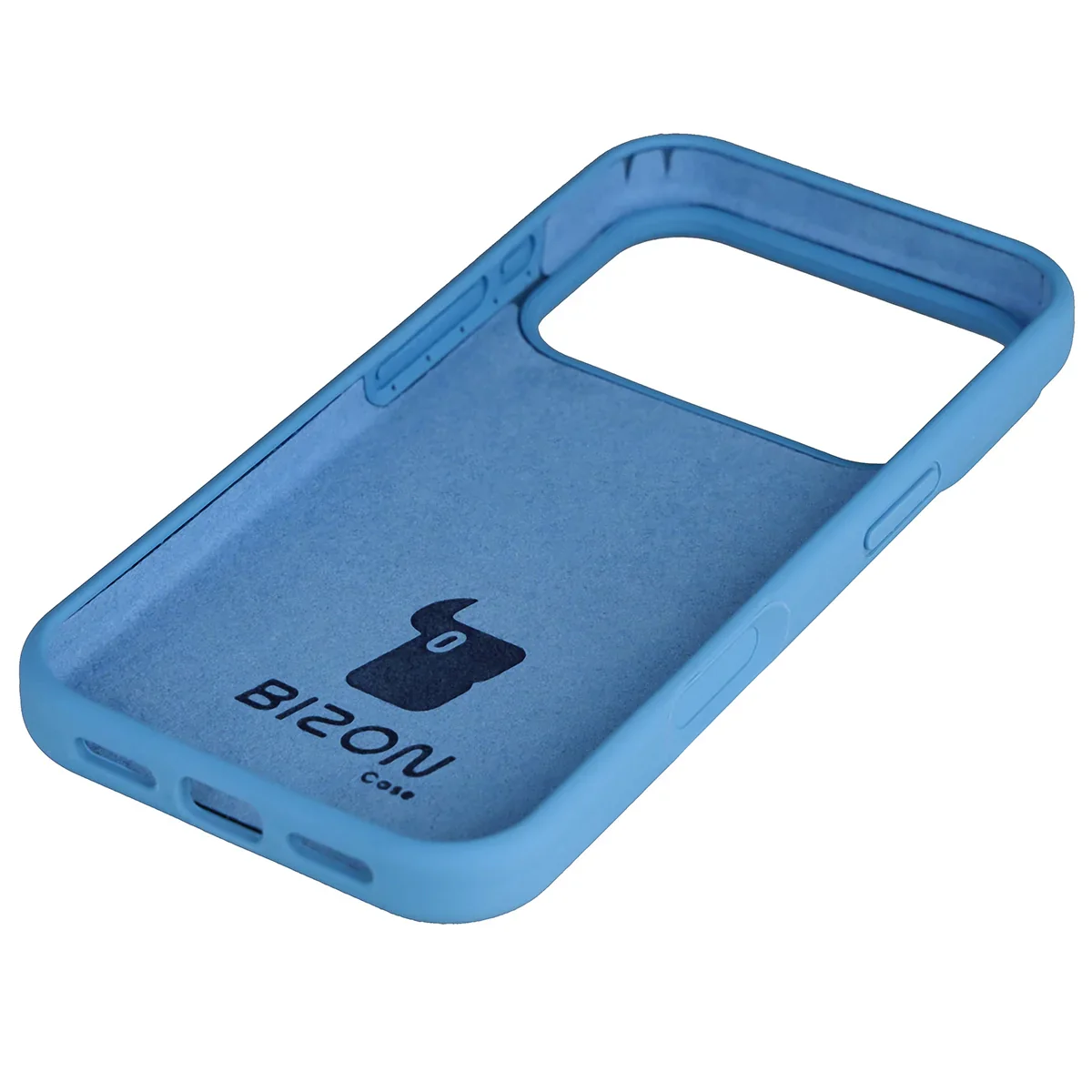 Silikon Handyhülle für iPhone 17 Pro, Bizon Soft Case, Blau - Image 4