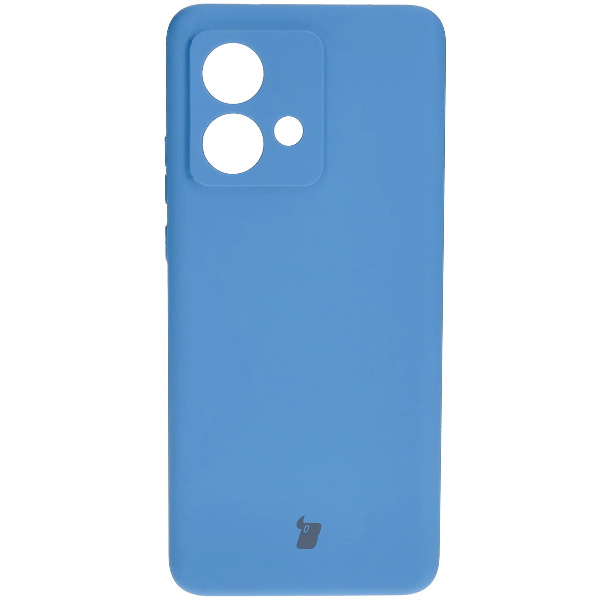 Silikon Handyhülle für Motorola Edge 40 Neo, Bizon Soft Case, Blau - Image 2