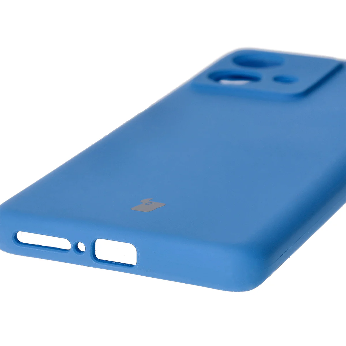 Silikon Handyhülle für Motorola Edge 40 Neo, Bizon Soft Case, Blau - Image 3