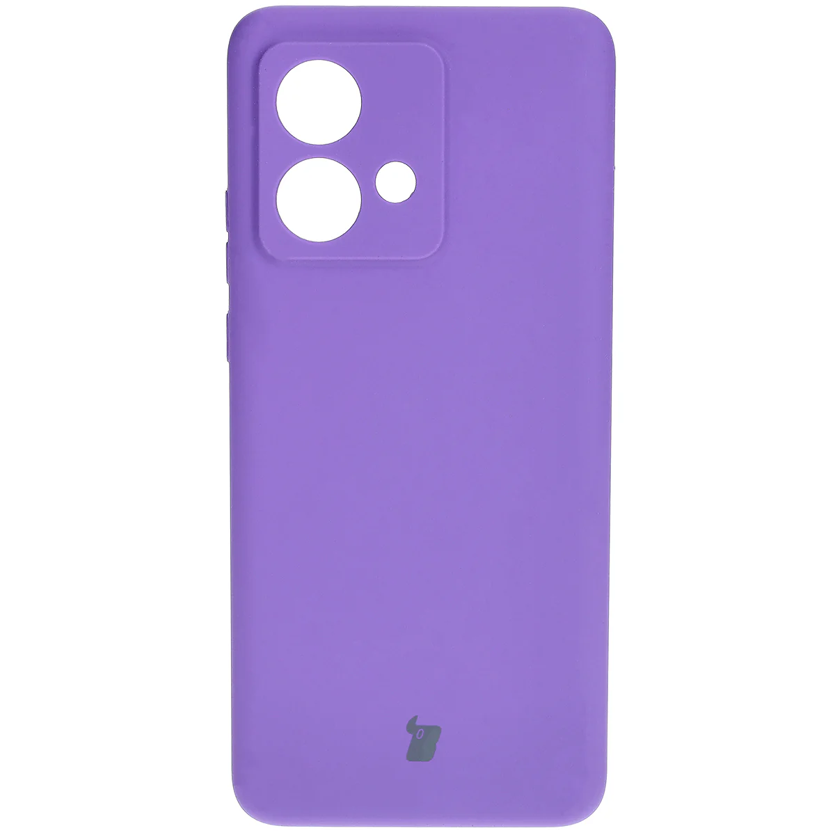 Silikon Handyhülle für Motorola Edge 40 Neo, Bizon Soft Case, Dunkelviolett - Image 2