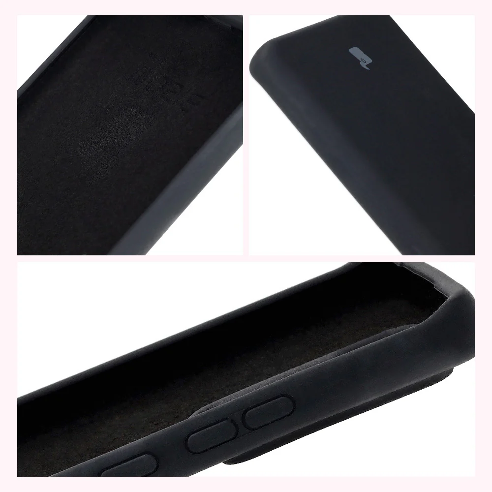 Silikon Handyhülle für Motorola Edge 40 Neo, Bizon Soft Case, Schwarz - Image 6