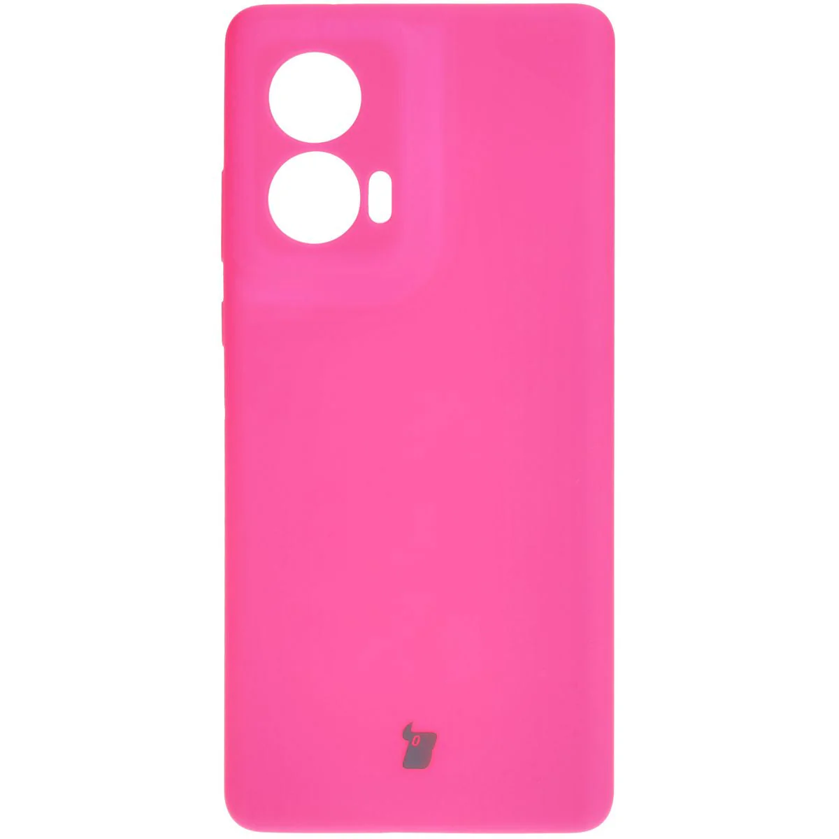 Silikon Handyhülle für Motorola Edge 50 Fusion, Bizon Soft Case, Neon-Pink - Image 2