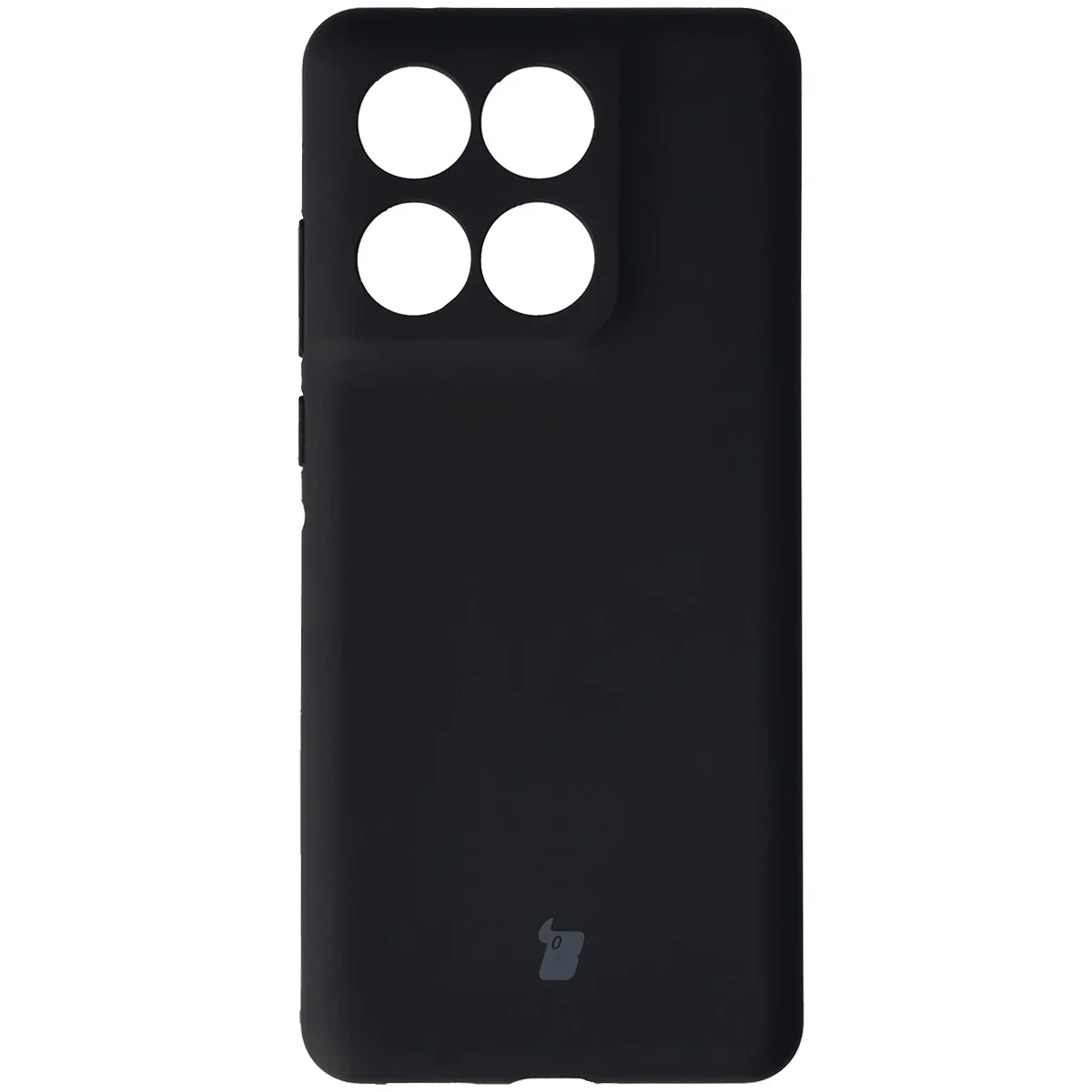 Silikon Handyhülle für Motorola Edge 60 Fusion / 60, Bizon Soft Case, Schwarz - Image 2