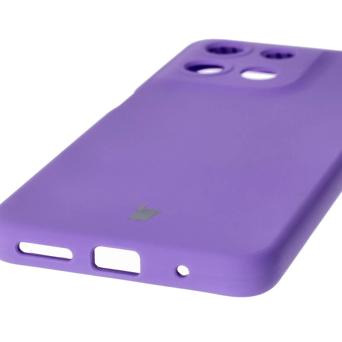 Silikon Handyhülle für Motorola Moto G15 / G15 Power, Bizon Soft Case, Violett - Image 3