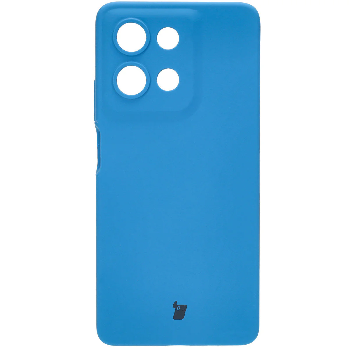 Silikon Handyhülle für Motorola Moto G75 5G, Bizon Soft Case, Blau - Image 2