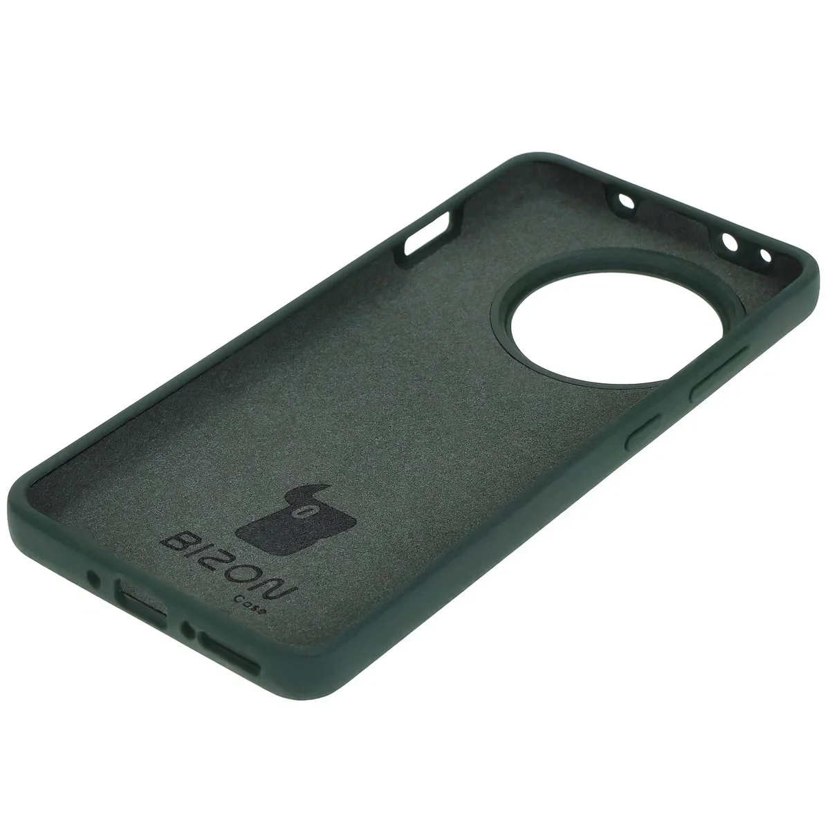 Silikon Handyhülle für OnePlus 13R, Bizon Soft Case, Dunkelgrün - Image 4
