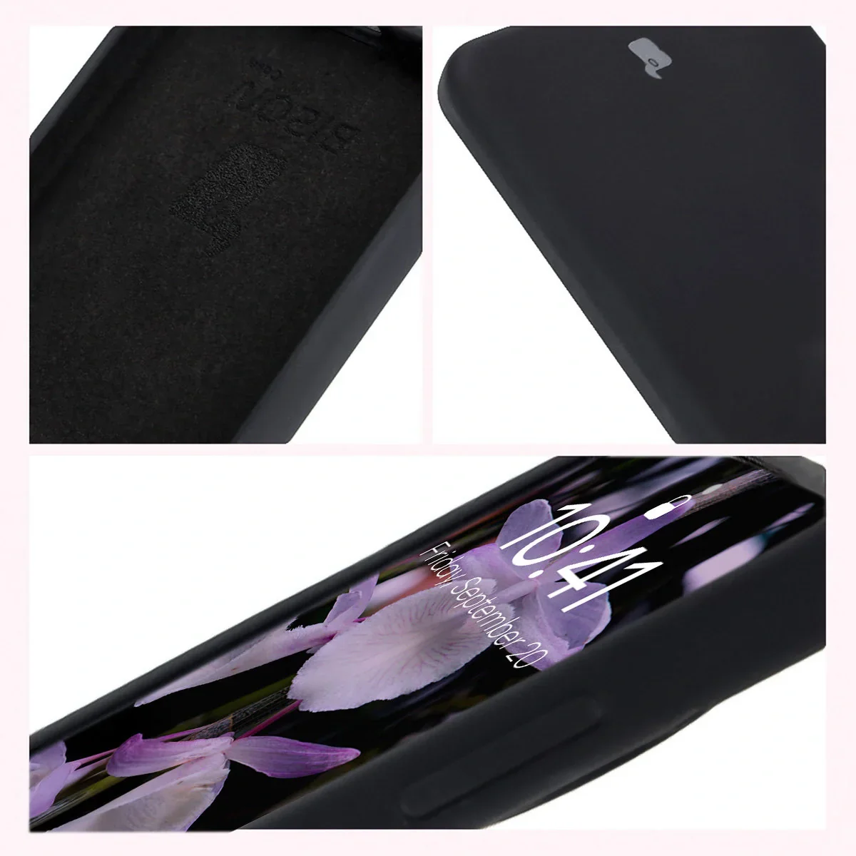 Silikon Handyhülle für OnePlus 13R, Bizon Soft Case, Schwarz - Image 6