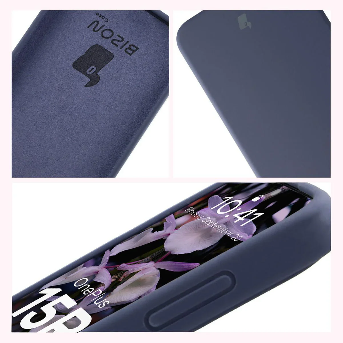 Silikon Handyhülle für OnePlus 15R, Bizon Soft Case, Dunkelblau - Image 6