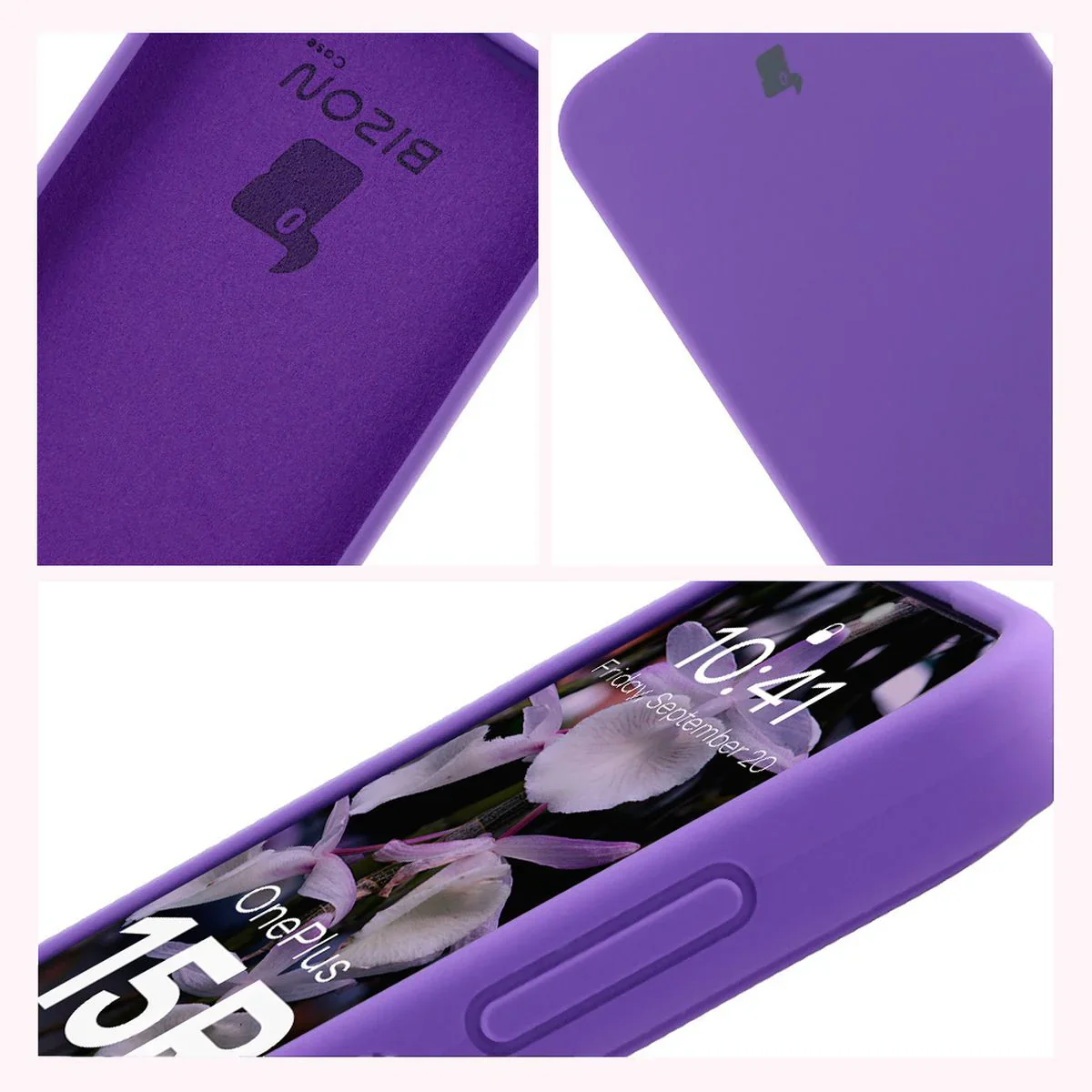 Silikon Handyhülle für OnePlus 15R, Bizon Soft Case, Violett - Image 6
