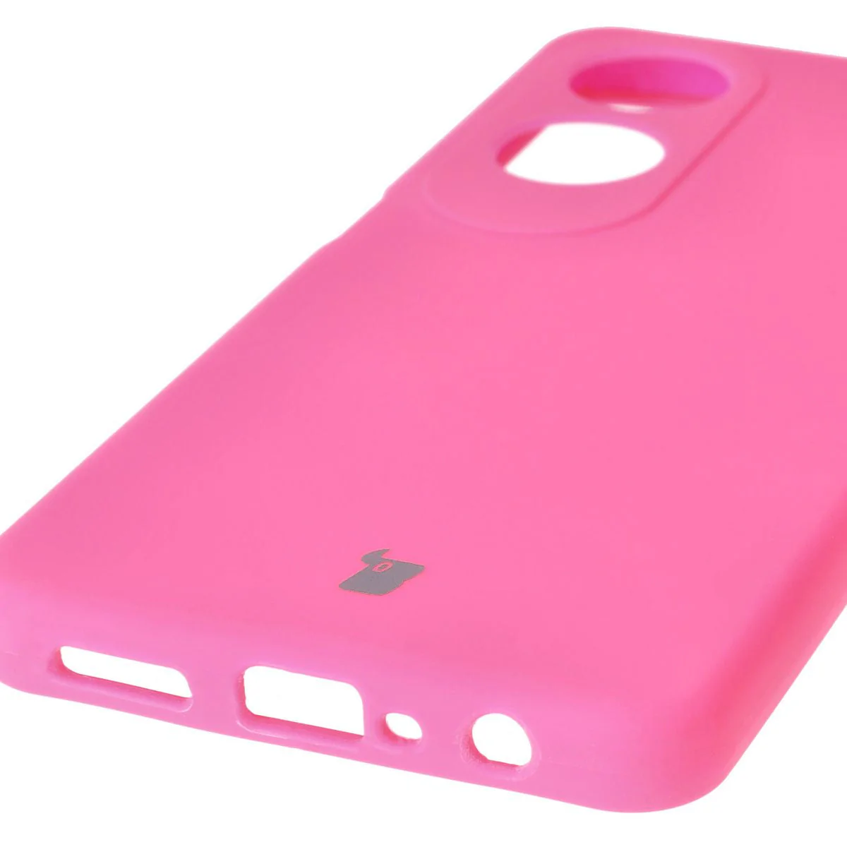 Silikon Handyhülle für Oppo A60 4G, Bizon Soft Case, Neon-Pink - Image 3