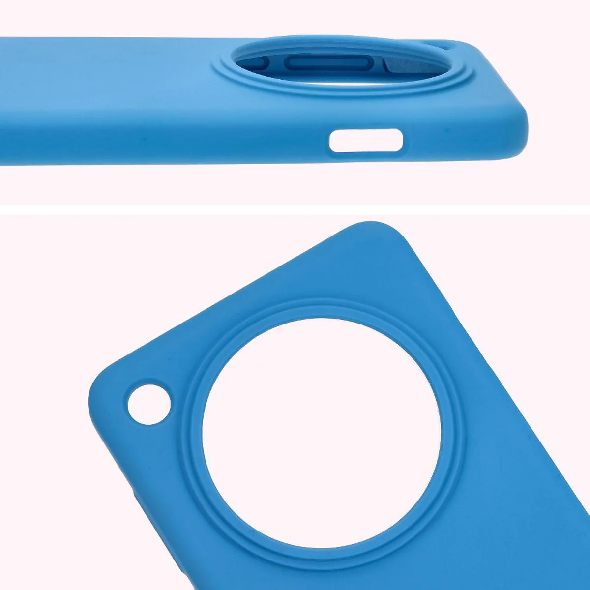 Silikon Handyhülle für Oppo Find X8 Pro, Bizon Soft Case, Blau - Image 5