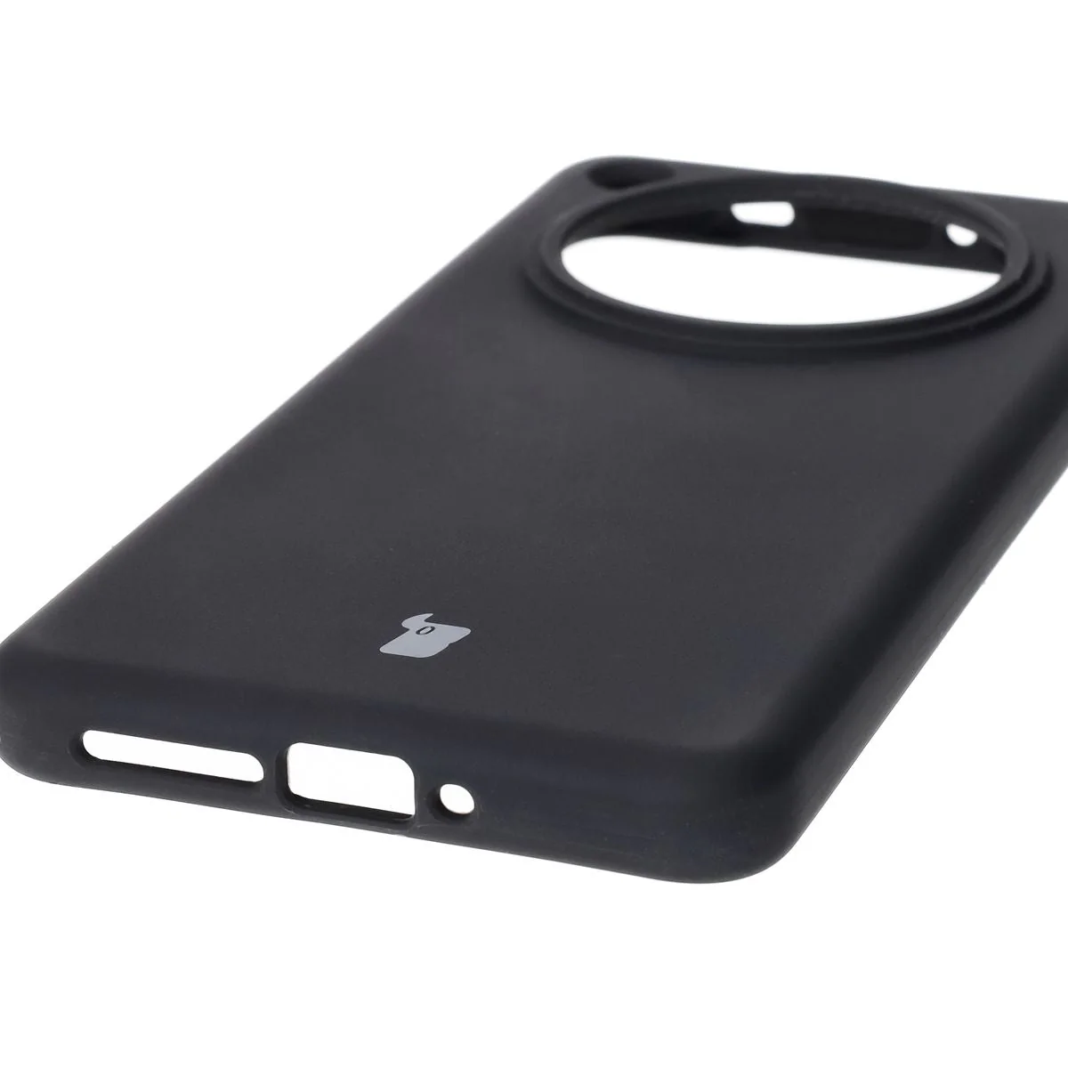 Silikon Handyhülle für Oppo Find X8 Pro, Bizon Soft Case, Schwarz - Image 3