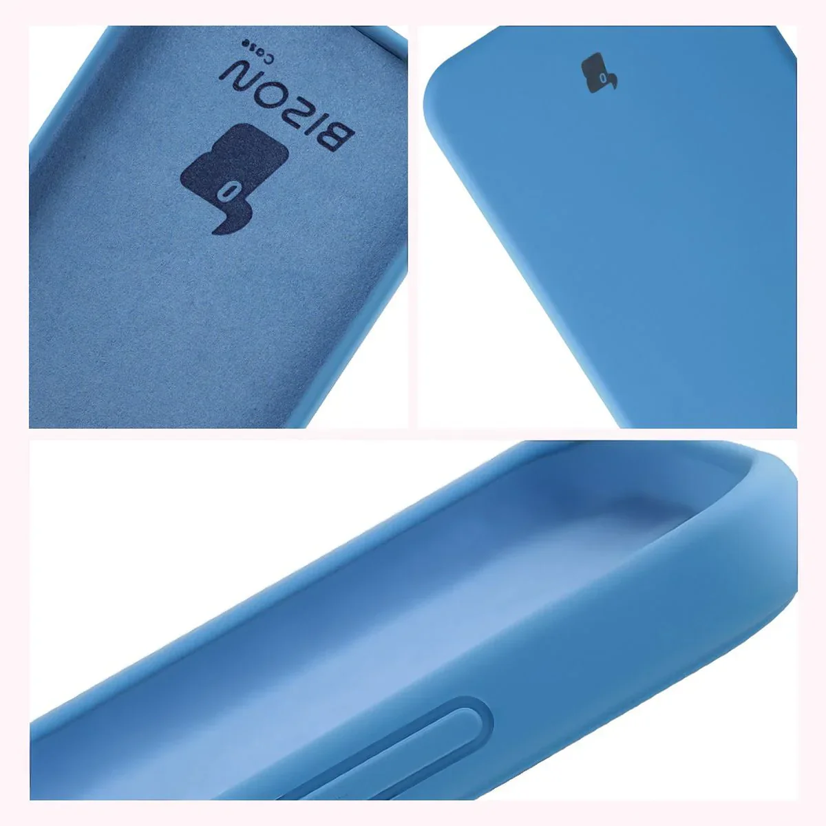 Silikon Handyhülle für Oppo Reno 14, Bizon Soft Case, Blau - Image 6