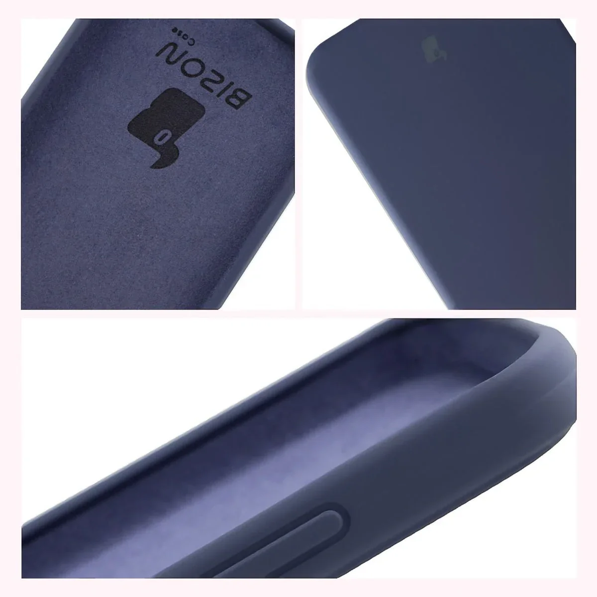 Silikon Handyhülle für Oppo Reno 14, Bizon Soft Case, Dunkelblau - Image 6