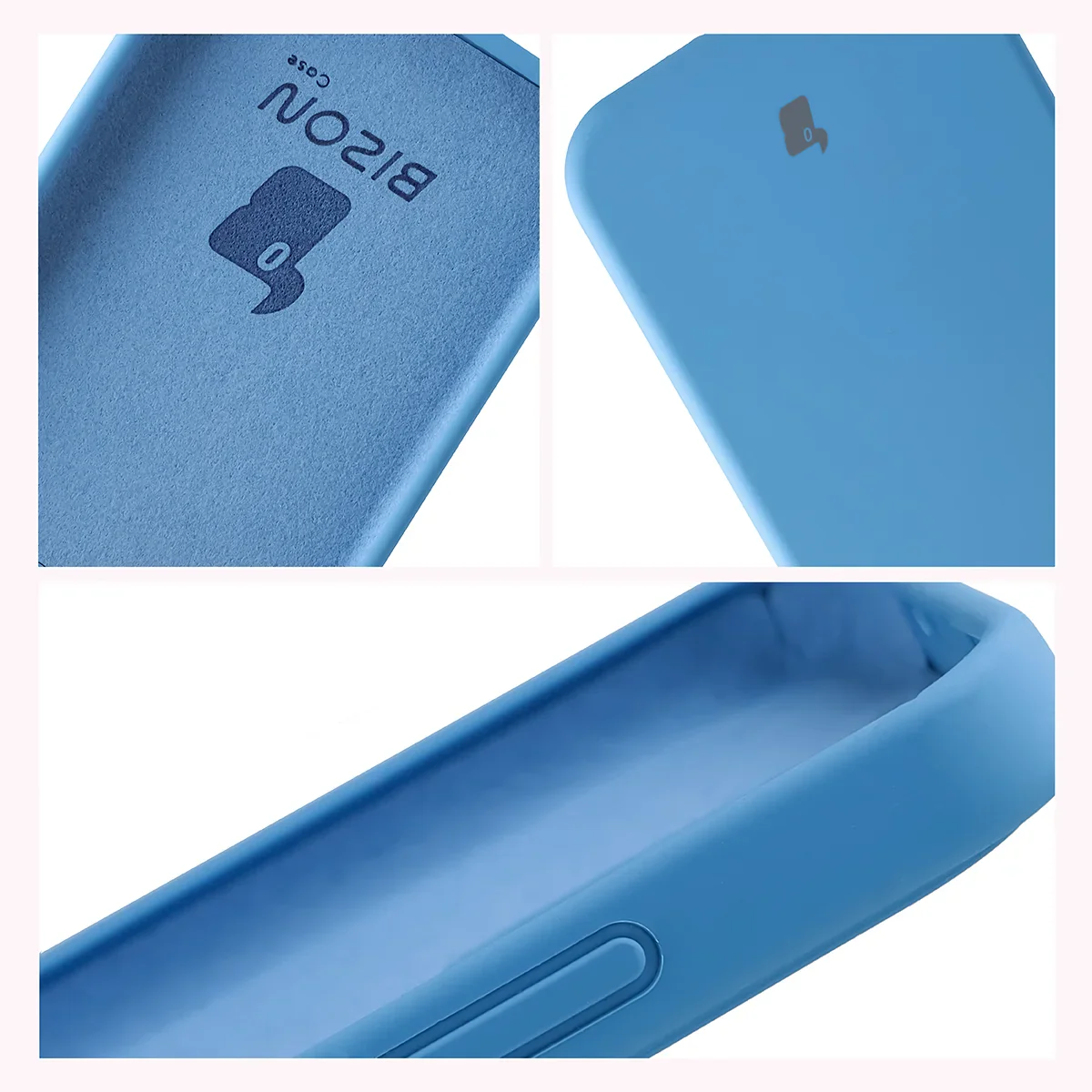 Silikon Handyhülle für Oppo Reno 15 Pro, Bizon Soft Case, Blau - Image 6