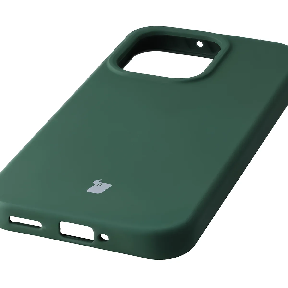 Silikon Handyhülle für Oppo Reno 15 Pro, Bizon Soft Case, Dunkelgrün - Image 3