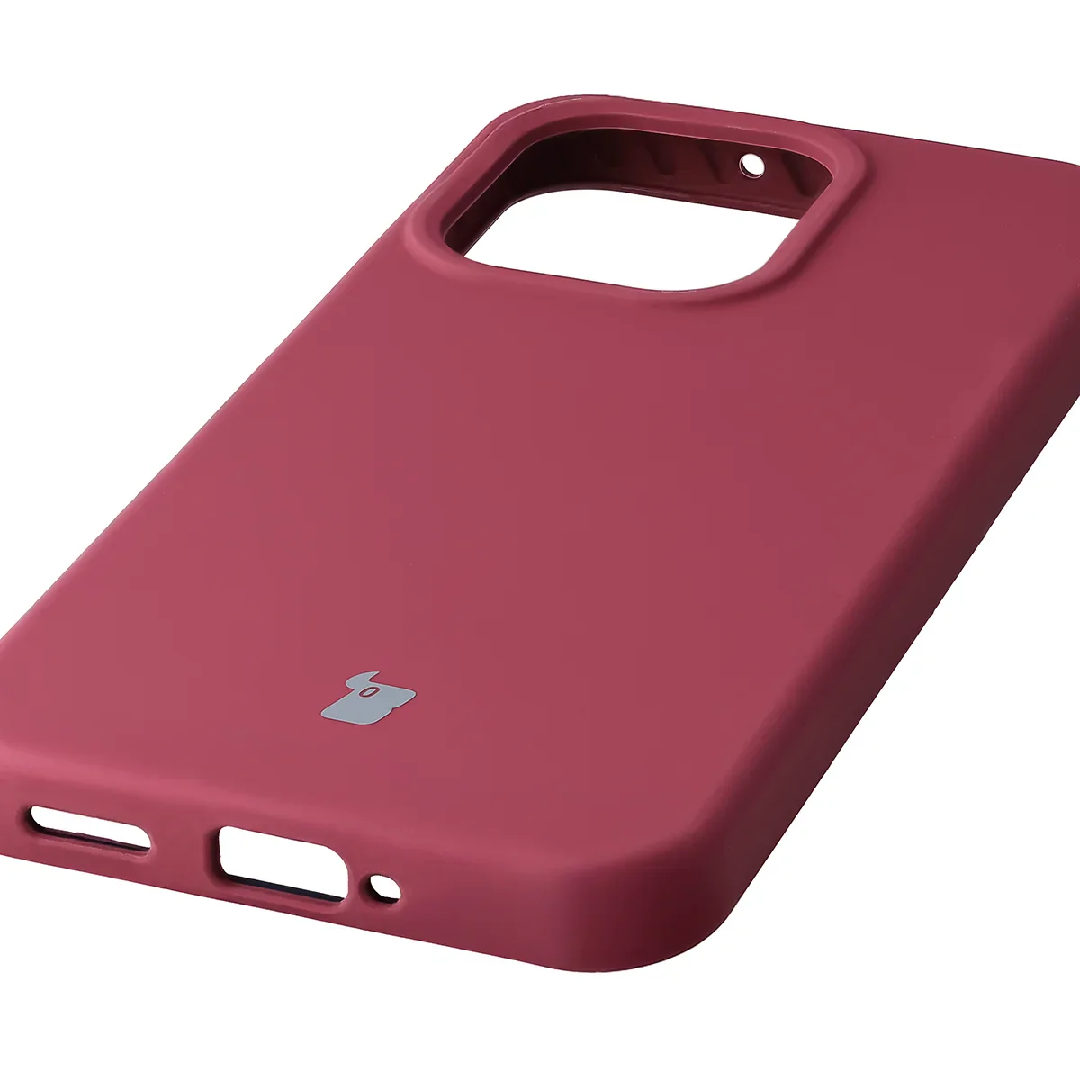 Silikon Handyhülle für Oppo Reno 15 Pro, Bizon Soft Case, Pflaumenfarbe - Image 3