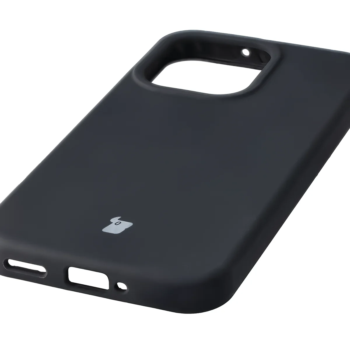 Silikon Handyhülle für Oppo Reno 15 Pro, Bizon Soft Case, Schwarz - Image 3