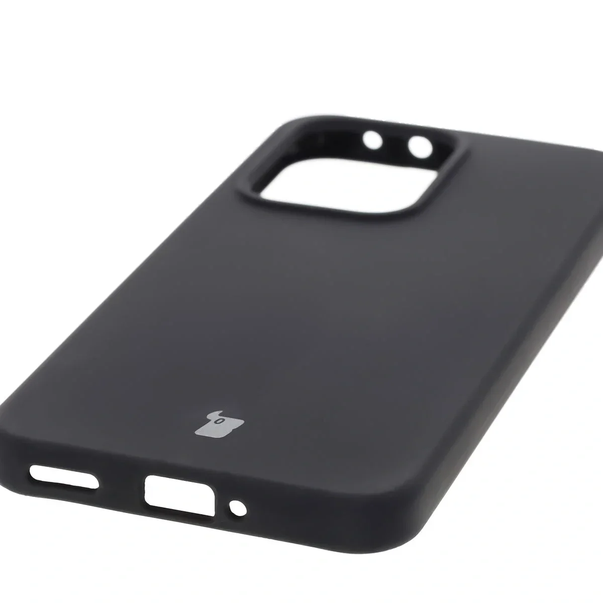Silikon Handyhülle für Oppo Reno13, Bizon Soft Case, Schwarz - Image 3