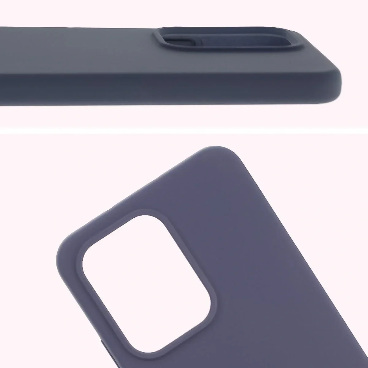 Silikon Handyhülle für Oppo Reno13 Pro, Bizon Soft Case, Dunkelblau - Image 5
