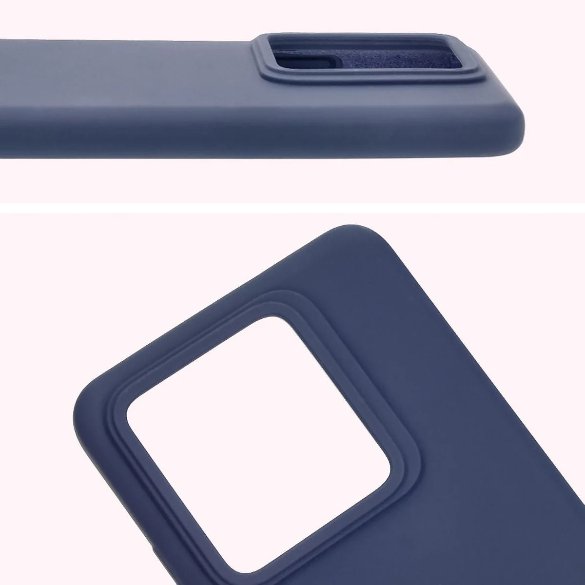 Silikon Handyhülle für Realme GT 7 Pro, Bizon Soft Case, Dunkelblau - Image 5