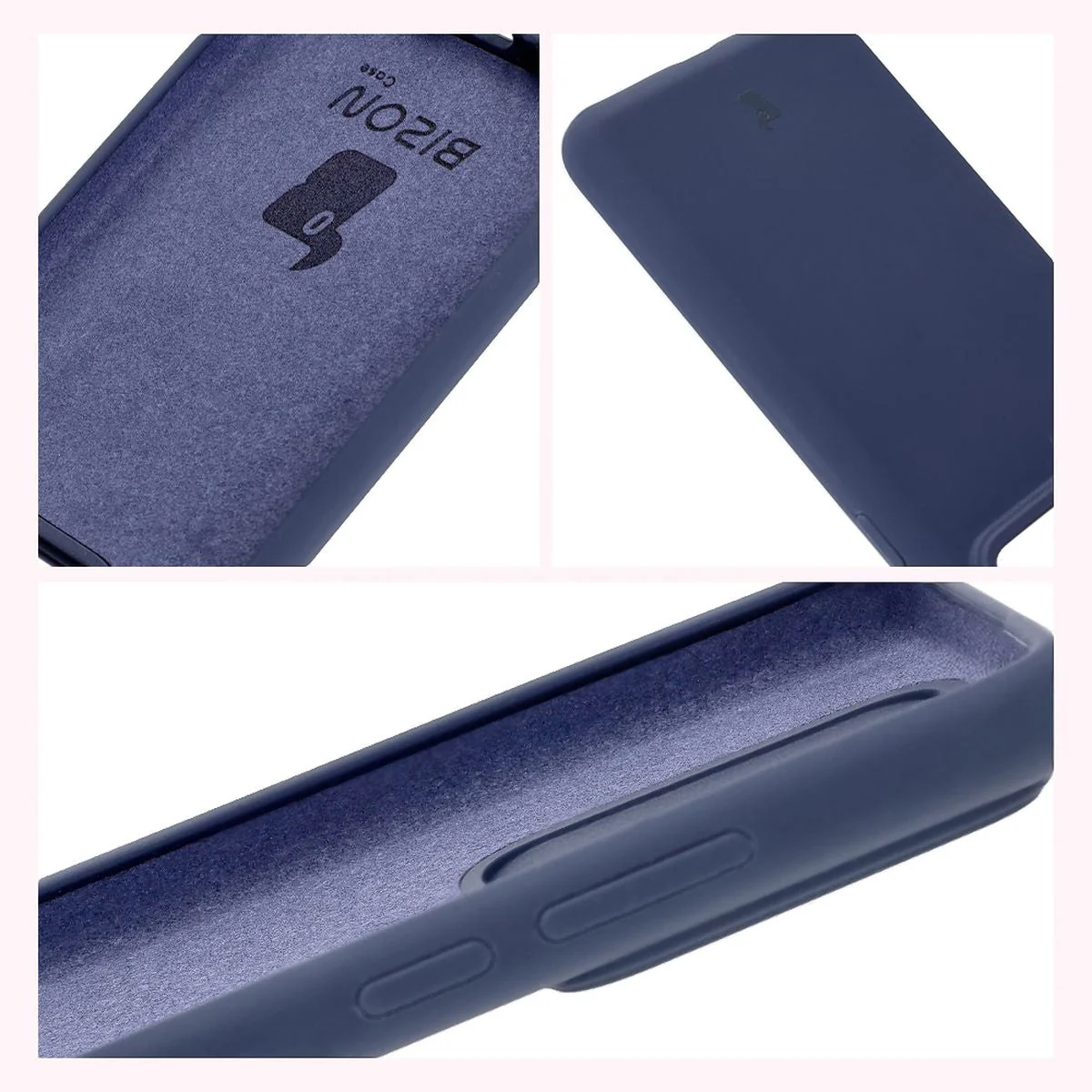 Silikon Handyhülle für Realme GT 7 Pro, Bizon Soft Case, Dunkelblau - Image 6