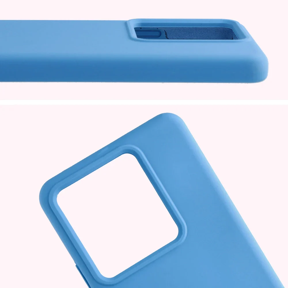 Silikon Handyhülle für Realme GT 7 / 7T, Bizon Soft Case, Blau - Image 5