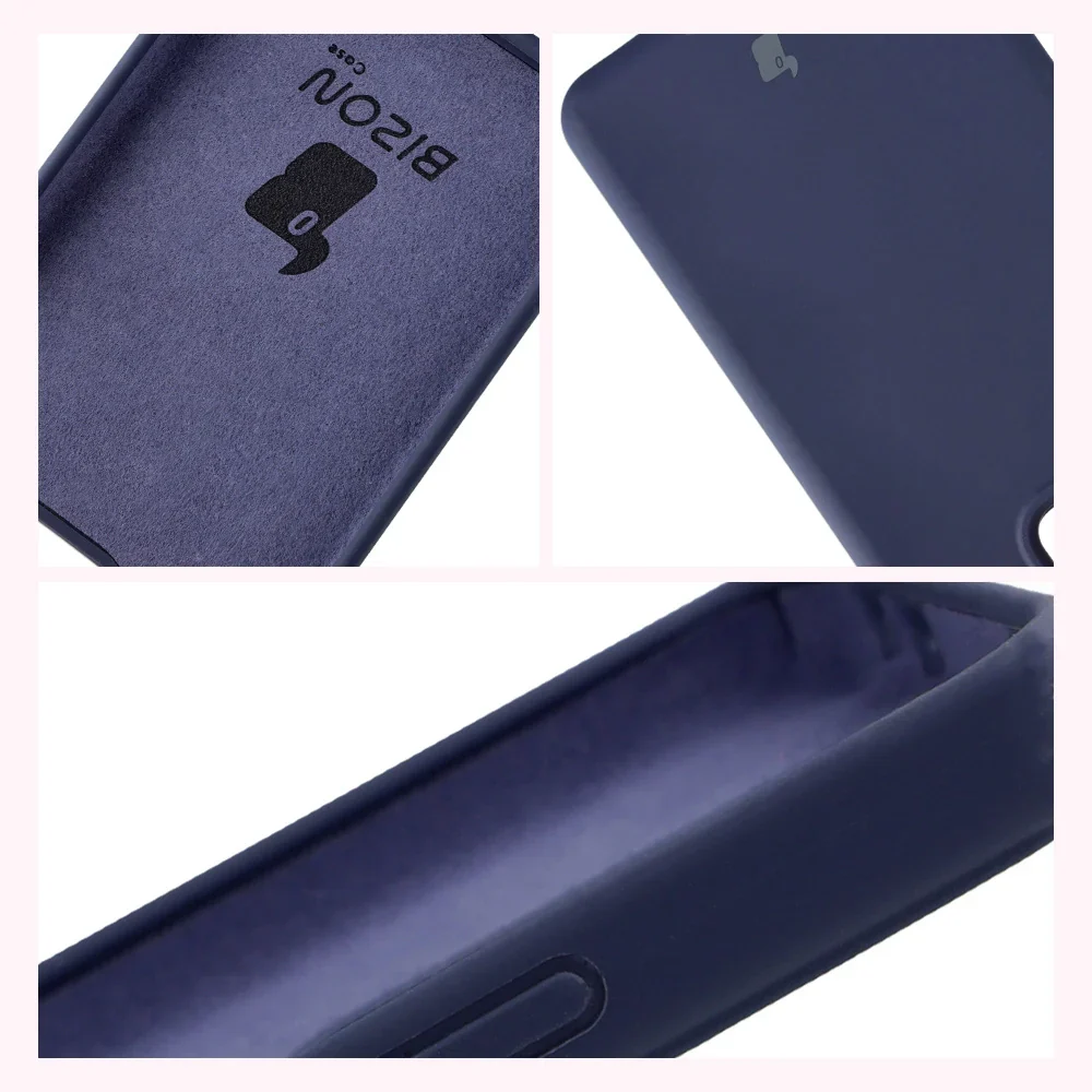 Silikon Handyhülle für Realme GT 7 / 7T, Bizon Soft Case, Dunkelblau - Image 6
