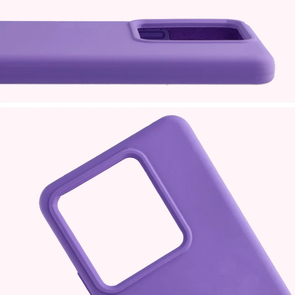 Silikon Handyhülle für Realme GT 7 / 7T, Bizon Soft Case, Violett - Image 5