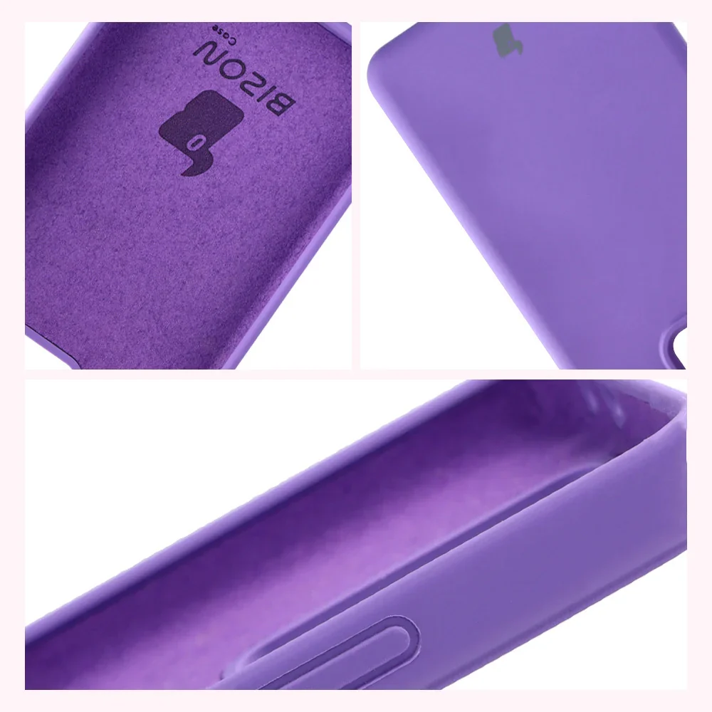 Silikon Handyhülle für Realme GT 7 / 7T, Bizon Soft Case, Violett - Image 6