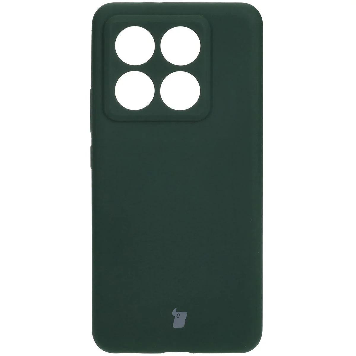 Silikon Handyhülle für Xiaomi 14T Pro, Bizon Soft Case, Dunkelgrün - Image 2