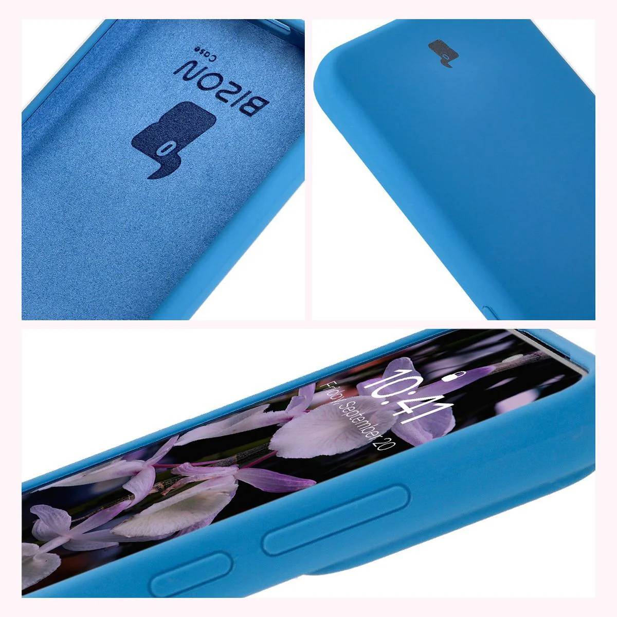 Silikon Handyhülle für Xiaomi 15, Bizon Soft Case, Blau - Image 6