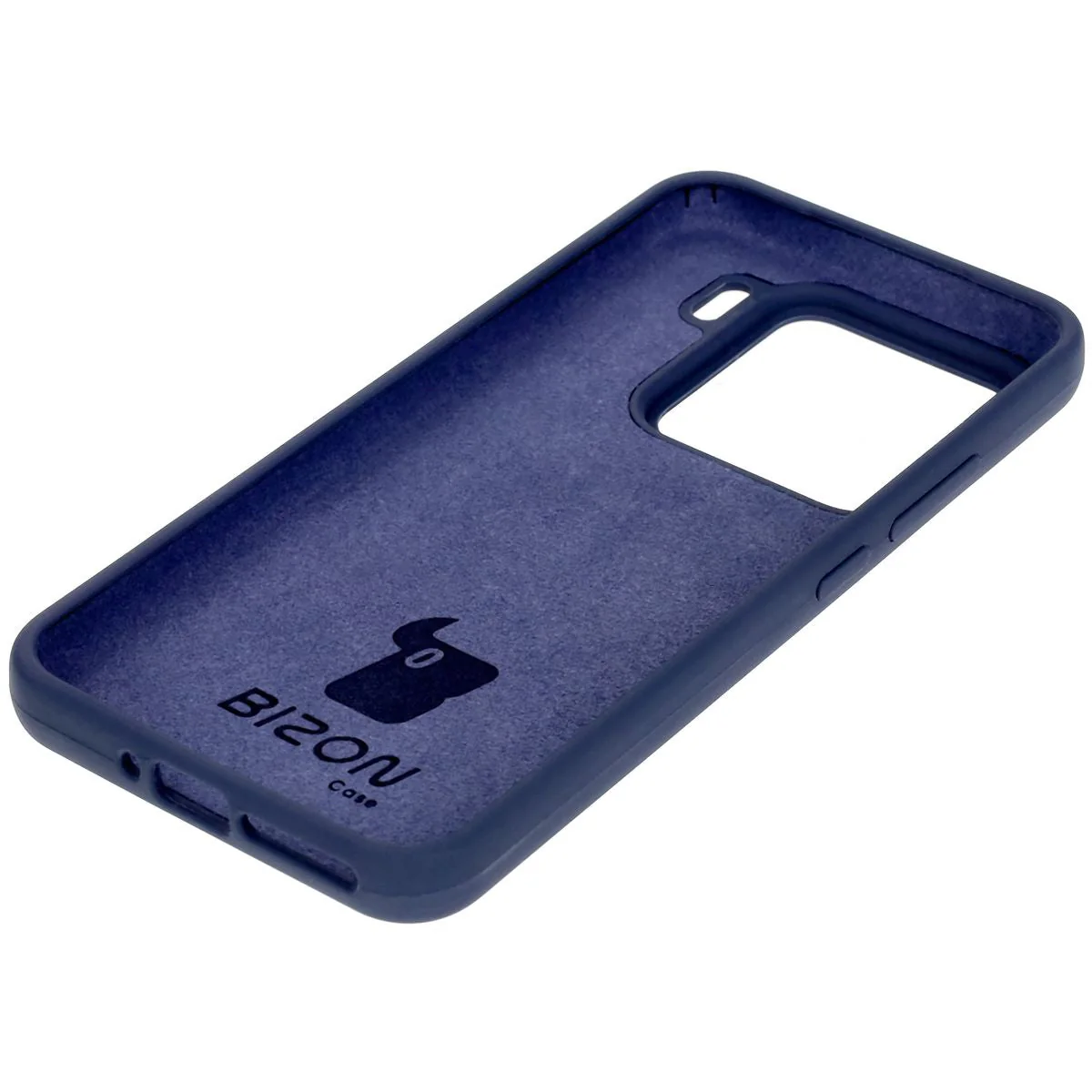 Silikon Handyhülle für Xiaomi 15, Bizon Soft Case, Dunkelblau - Image 4