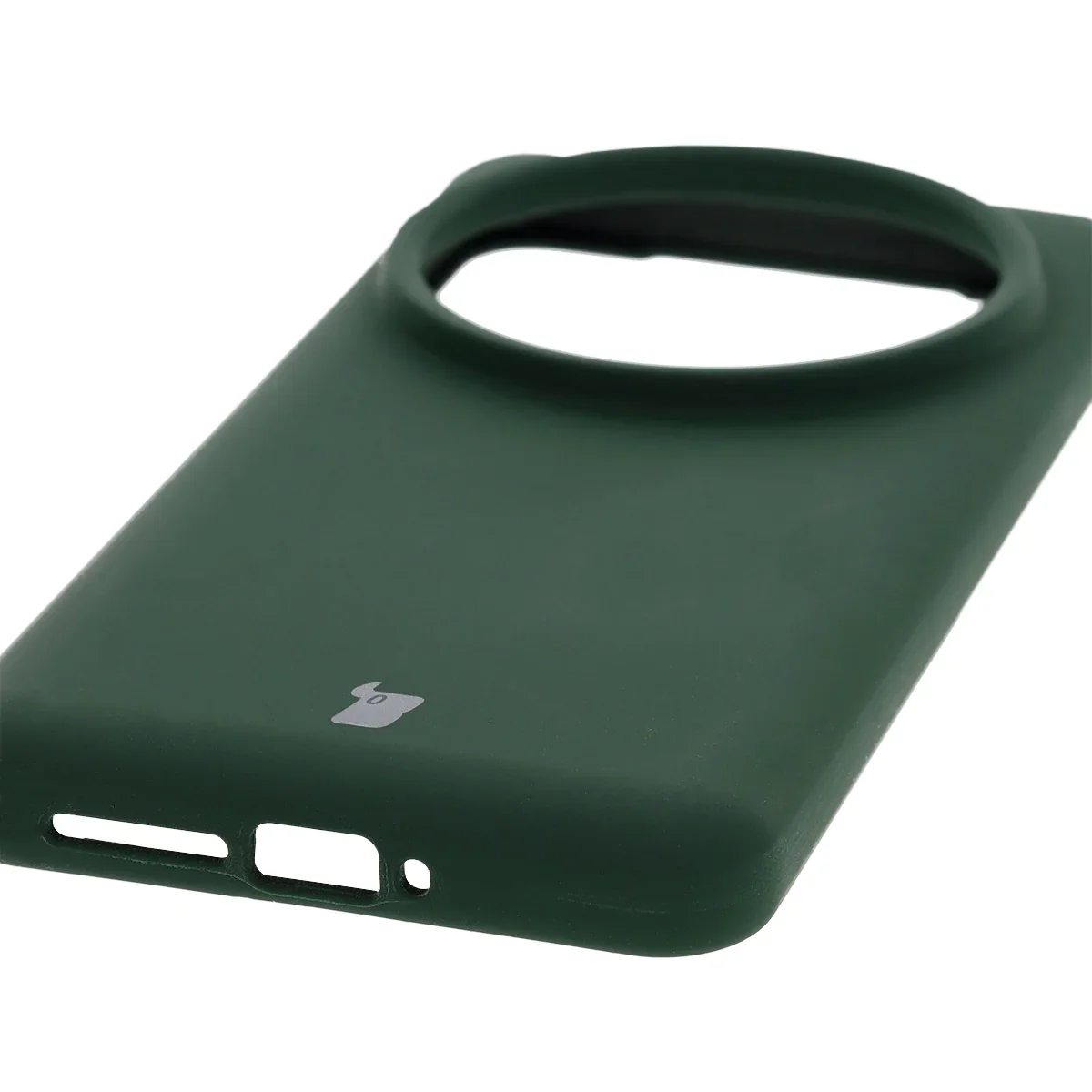 Silikon Handyhülle für Xiaomi 15 Ultra, Bizon Soft Case, Dunkelgrün - Image 3