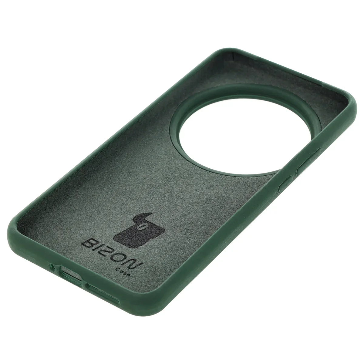 Silikon Handyhülle für Xiaomi 15 Ultra, Bizon Soft Case, Dunkelgrün - Image 4