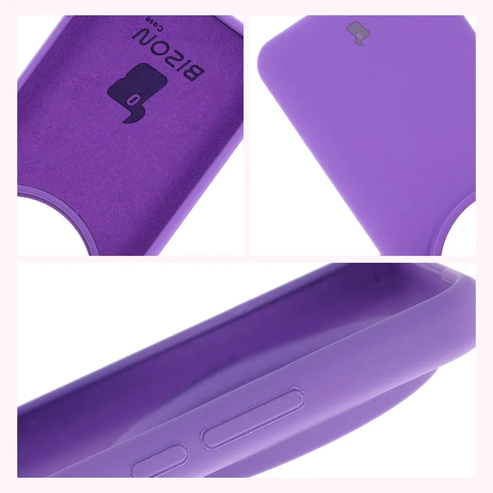 Silikon Handyhülle für Xiaomi 15 Ultra, Bizon Soft Case, Violett - Image 6