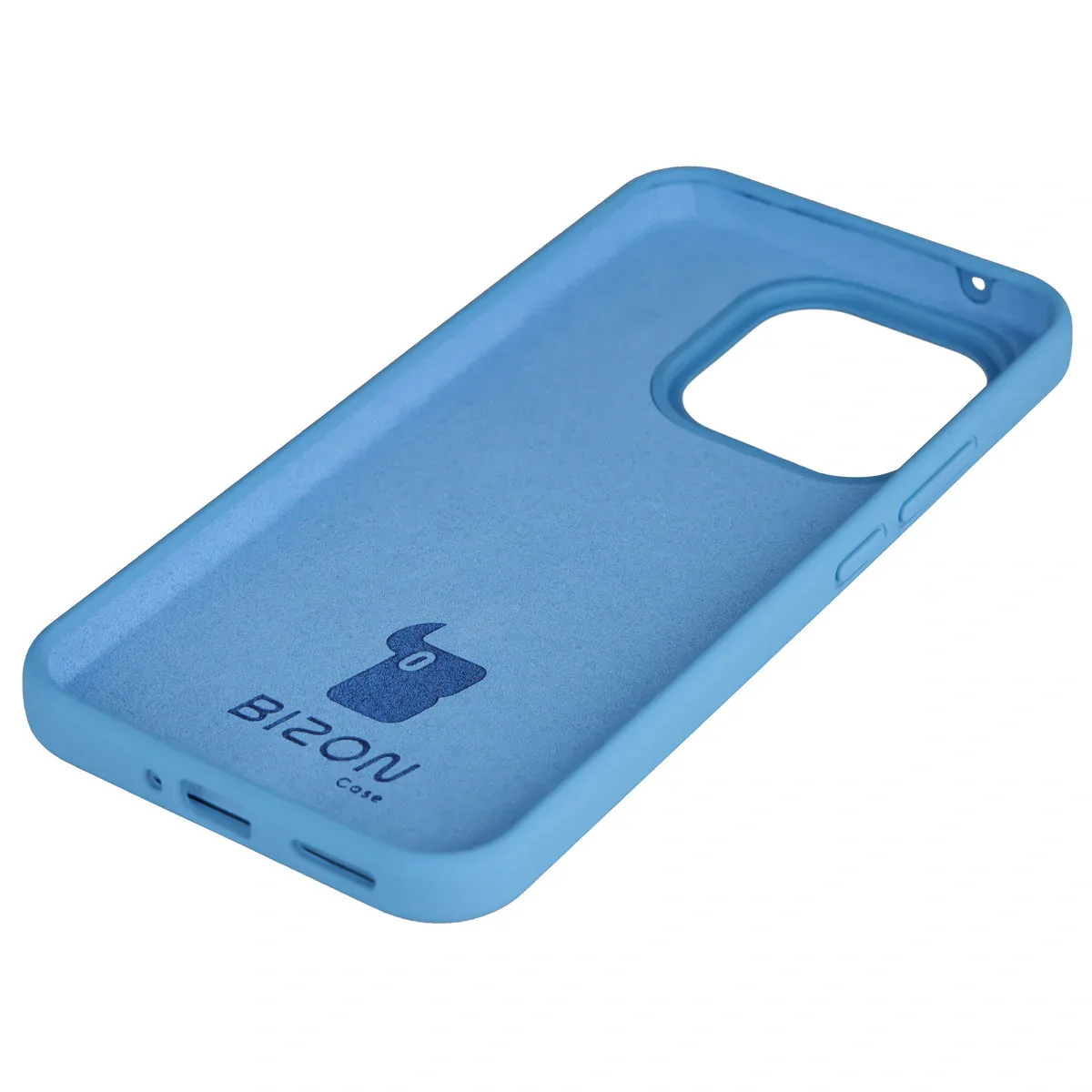 Silikon Handyhülle für Xiaomi 15T, Bizon Soft Case, Blau - Image 4