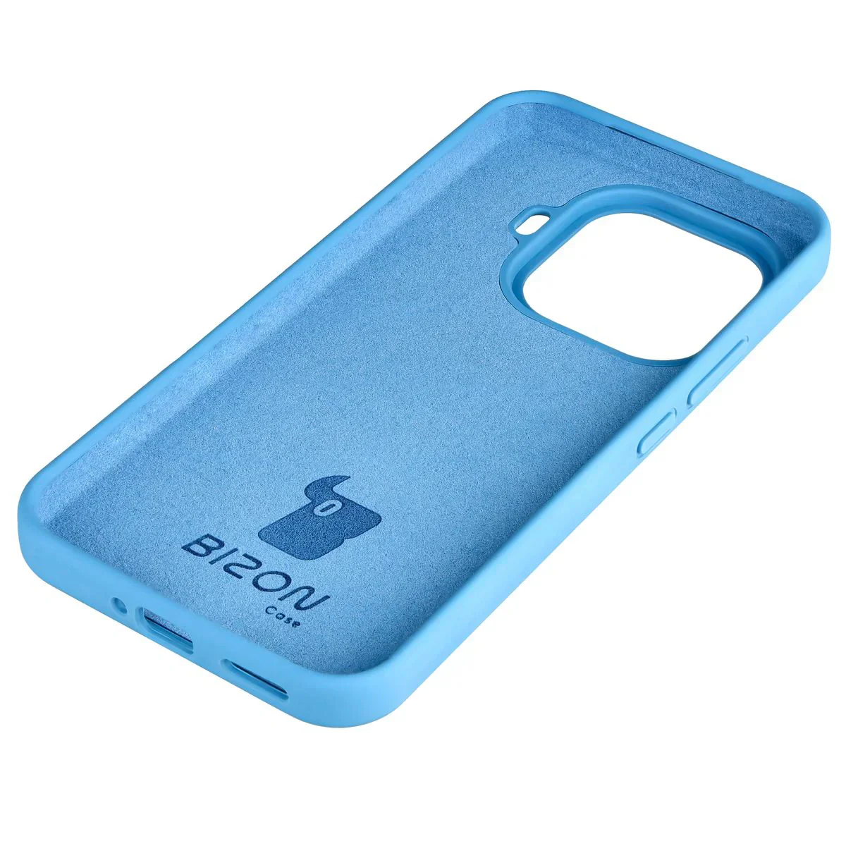 Silikon Handyhülle für Xiaomi 15T Pro, Bizon Soft Case, Blau - Image 4